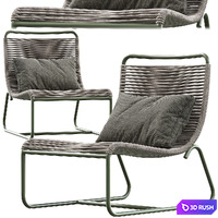 Pair of Walter Lamb Sleigh Chairs
