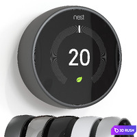 Thermostat Nest Learning Thermostat. (5 materials)