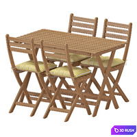 IKEA ASKHOLMEN Table And Chairs