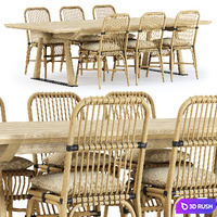 Outdoor garden furniture set_v03 / Garden furniture set