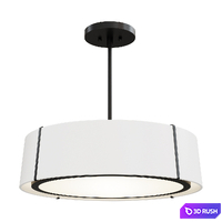 Chandelier INTERGALACTIC RING CONVERTIBLE CEILING LIGHT - LARGE SKU FM19065 BK lamp