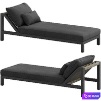 Coco Republic Boxster Outdoor Sunlounge