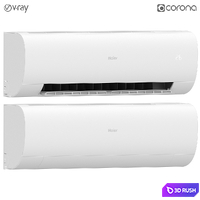 AIR CONDITIONER HAIER CORAL ON-OFF HSU-09HPL103/R3
