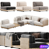 The Caicos Outdoor Sofa by design-milk, Modular sofa