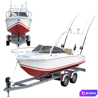 Pleasure fishing boat