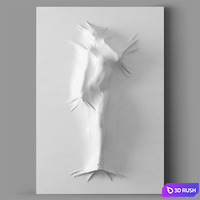 Bas relief Woman on the Wall