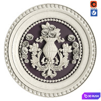 Plaster flower