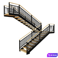 Stairway in Loft Style 01