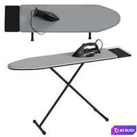 Ironing board and iron