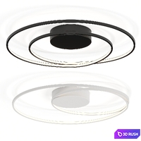 Allmodern Ayers Single Light Acrylic LED Flush Mount Ceiling Lamp