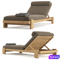 RH VIGO TEAK CHAISE