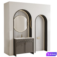 Bathroom furniture by Fauset Bathroom Brizo set 112