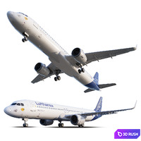 Airplane AIRBUS A320 lufthansa