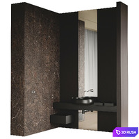 Bathroom set RIGO By AGAPE with INALCO UMBRA