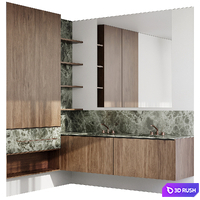 Bathroom furniture by Fauset Bathroom set 107