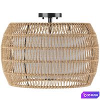 Golden Lighting Everly 4 Light Semi-Flush