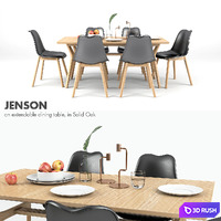 Jenson Extending Dining Table