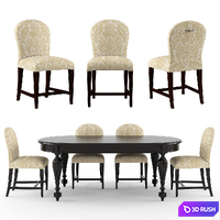 Tosconova Canova table Flo chair