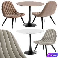 Marlene Dining Chair and Shot Table