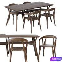 Table and chair Savannah by deep house