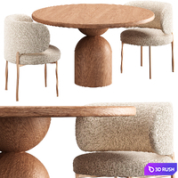 BELL TABLE and AKIKO CHAIR