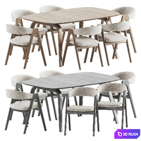 Dublin Chair Hauge Table Dining Set