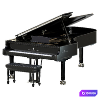 Steinway & Sons Black Piano