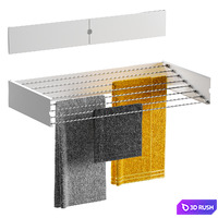 Wall-mounted clothes dryer