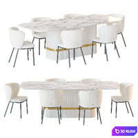 Dining table OSBORNE and chair Ciselia