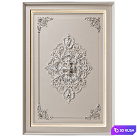 Illuminated ceiling in classic style 007