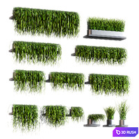 Grass for shelves. 13 models