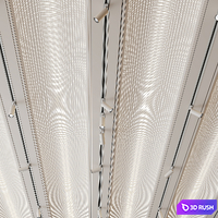 Metal Ceiling Design with lighting