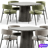 Folsom Dining Chair, Motto Dining Table