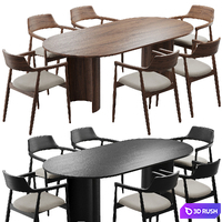 Dining chair and table226