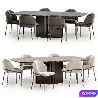 Angelo chair with eyl table