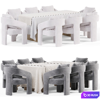 Isidore chair and table