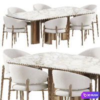 Mateo Dining chair, Adrien Table