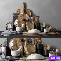 Kitchen decor set 02