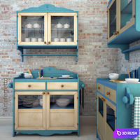 Arteferretto cabinet and wall cabinet