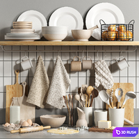 Decorative kitchen set 05