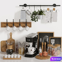 Kitchen shelf accessories