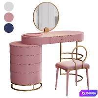 Homary Makeup Vanity Dressing Table 3 Colors