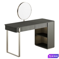 Parisienne Capital with Mirror Lady Desk