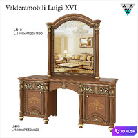 Dressing table and mirror Valderamobili Luigi XVI