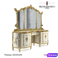 Dressing table and mirror.MeroniFrancesco.Model "Amanda".