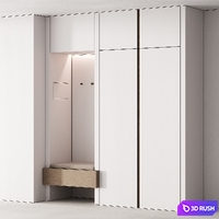 192 hallway zone 05 minimal white with gaps 01