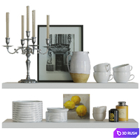 Decorative set for the kitchen