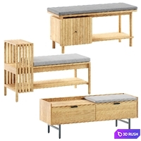 La Redoute Interieurs benches hallways 4