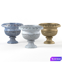 Decorative vase for a flower pot. A pot. Flowerpot