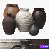 Ceramic vases